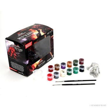 D&D Nolzurs Marvelous Unpainted Miniatures Red Slaad Paint Night Kit