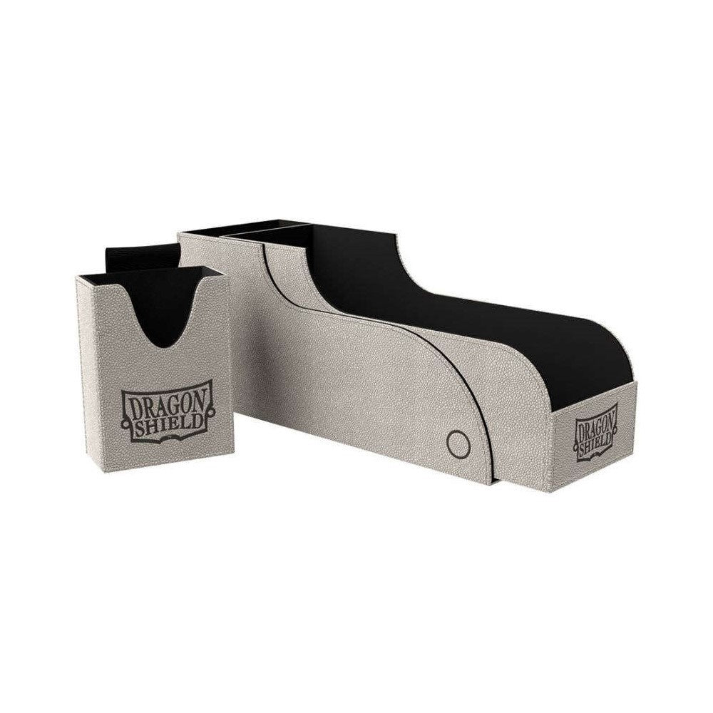 Deck Box Dragon Shield Nest +300 Light Grey/Black