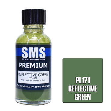 PL171 Premium Acrylic Lacquer REFLECTIVE GREEN 30ml