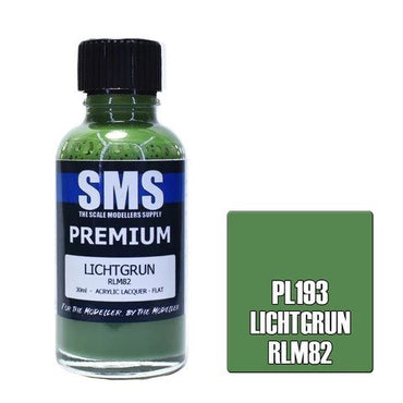 PL193 Premium Acrylic Lacquer LIGHTGRUN RLM82 30ml