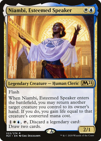 Niambi, Esteemed Speaker [Core Set 2021]