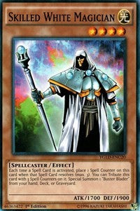Skilled White Magician (C) [King of Games: Yugi's Legendary Decks] [YGLD-ENC20]