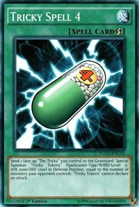 Tricky Spell 4 (C) [King of Games: Yugi's Legendary Decks] [YGLD-ENC33]