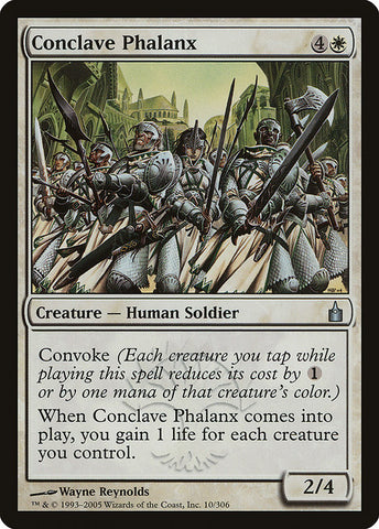 Conclave Phalanx [Ravnica: City of Guilds]