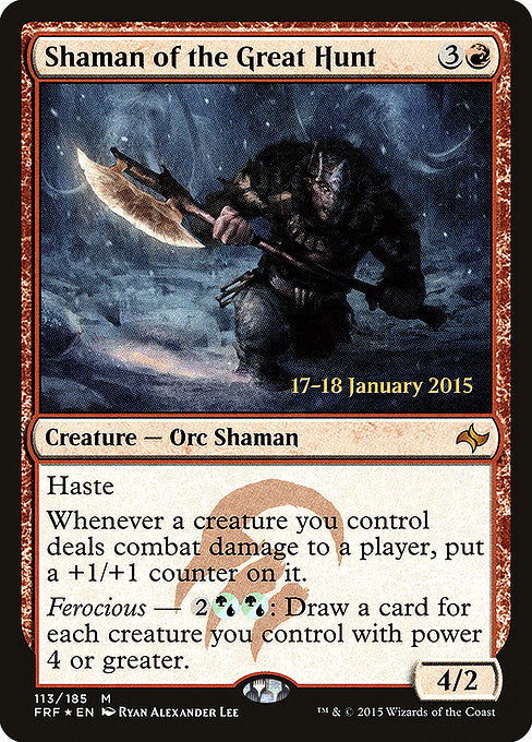 Shaman of the Great Hunt [Fate Reforged Promos]