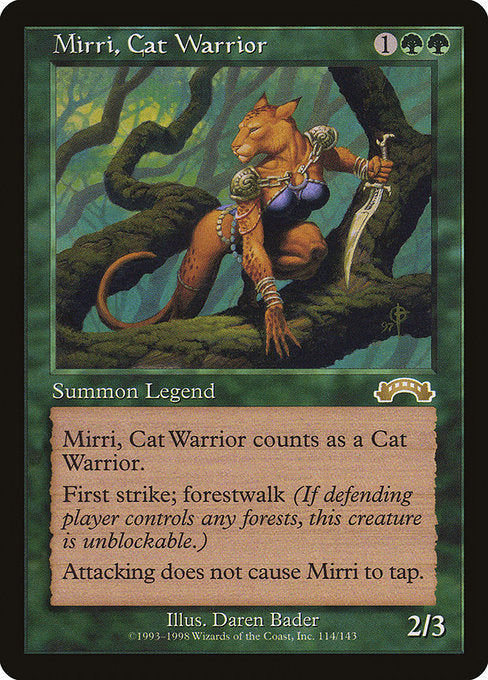 Mirri, Cat Warrior [Exodus]