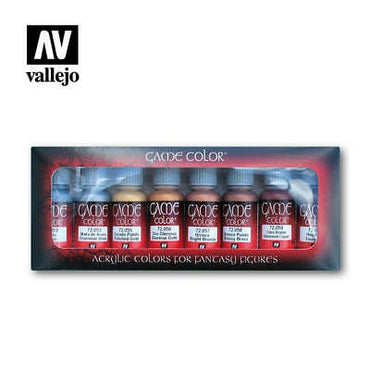 Vallejo 72303 Game Colour Metallic Colors 8 Colour Set Acrylic Paint