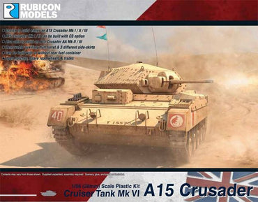 Rubicon 1/56 British Tank, Cruiser MkVI, A15 Crusader