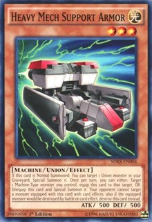 Heavy Mech Support Armor [Structure Deck: Seto Kaiba] [SDKS-EN004]