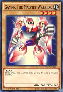 Gamma The Magnet Warrior [Structure Deck: Yugi Muto] [SDMY-EN009]