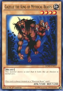 Gazelle the King of Mythical Beasts [Structure Deck: Yugi Muto] [SDMY-EN017]