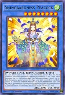 Shinobaroness Peacock [Raging Tempest] [RATE-EN037]