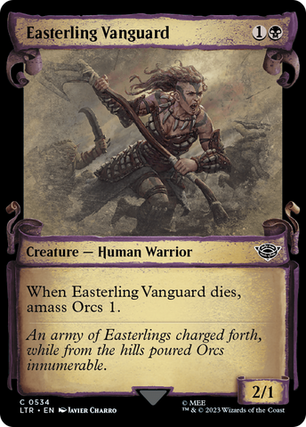 Easterling Vanguard [The Lord of the Rings: Tales of Middle-Earth Showcase Scrolls]