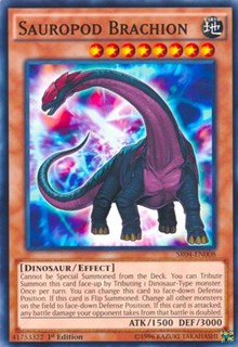 Sauropod Brachion [Structure Deck: Dinosmasher's Fury] [SR04-EN008]