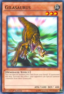 Gilasaurus [Structure Deck: Dinosmasher's Fury] [SR04-EN012]