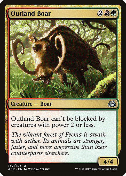 Outland Boar [Aether Revolt]