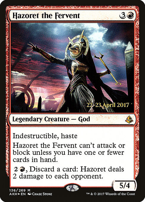 Hazoret the Fervent [Amonkhet Promos]