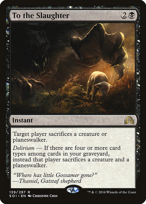 To the Slaughter [Shadows over Innistrad]