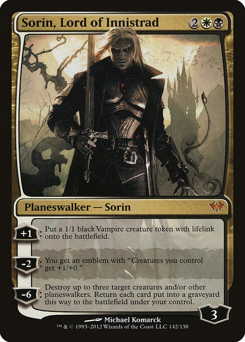 Sorin, Lord of Innistrad [Dark Ascension]