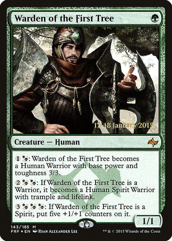 Warden of the First Tree [Fate Reforged Promos]