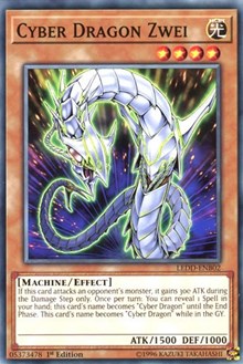 Cyber Dragon Zwei [Legendary Dragon Decks] [LEDD-ENB02]