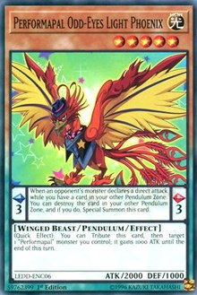 Performapal Odd-Eyes Light Phoenix [Legendary Dragon Decks] [LEDD-ENC06]
