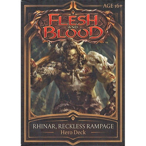 Flesh and Blood Hero Deck - Rhinar, Reckless Rampage