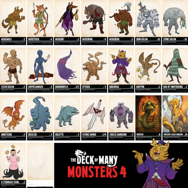 The Deck of Many - Monsters 4
