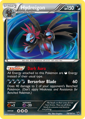 Hydreigon (79/101) [Black & White: Noble Victories]