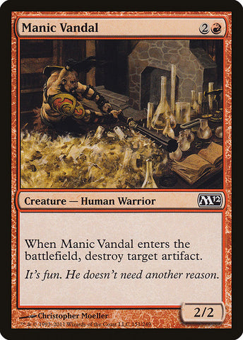 Manic Vandal [Magic 2012]