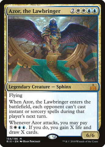 Azor, the Lawbringer [Rivals of Ixalan]