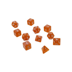 ULTRA PRO Eclipse 11 Dice Set: Pumpkin Orange