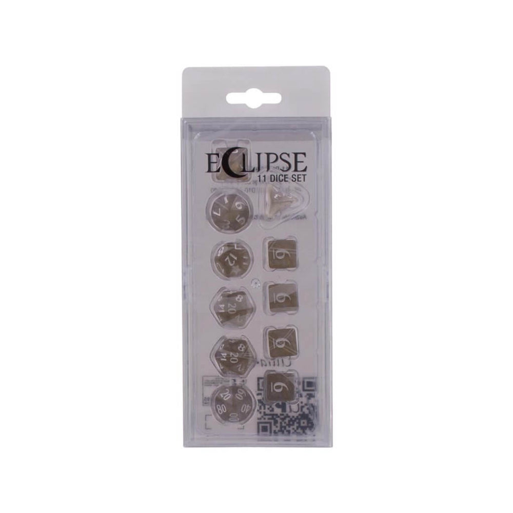 ULTRA PRO Eclipse 11 Dice Set: Smoke Grey