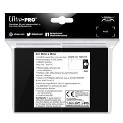 ULTRA PRO Deck Protector Standard - Gloss 100ct White - Eclipse