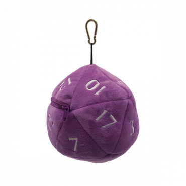 Ultra Pro D20 Plush Dice Bag - Purple