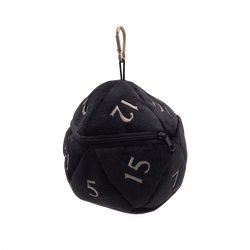 Ultra Pro D20 Plush Dice Bag - Black