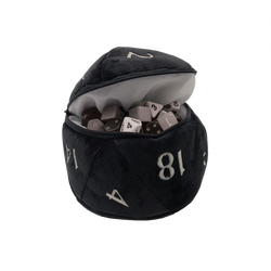 Ultra Pro D20 Plush Dice Bag - Black