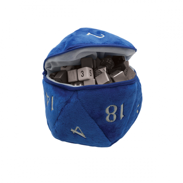 Ultra Pro D20 Plush Dice Bag - Blue