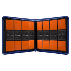 ULTRA PRO Binder - 12 pocket Zippered PRO Binder- Blue
