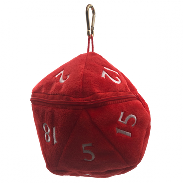 Ultra Pro D20 Plush Dice Bag - Red