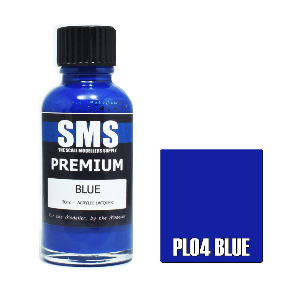 PL04 Premium Acrylic Lacquer BLUE 30ml