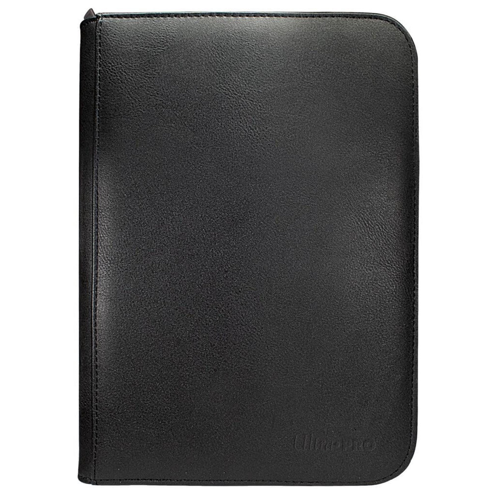 ULTRA PRO Binder - Vivid 4-Pocket Zippered Pro-Binder: Black