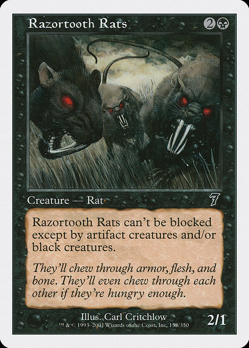 Razortooth Rats [Seventh Edition]