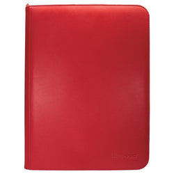 ULTRA PRO Binder - Vivid 9-Pocket Zippered Pro Binder - Red