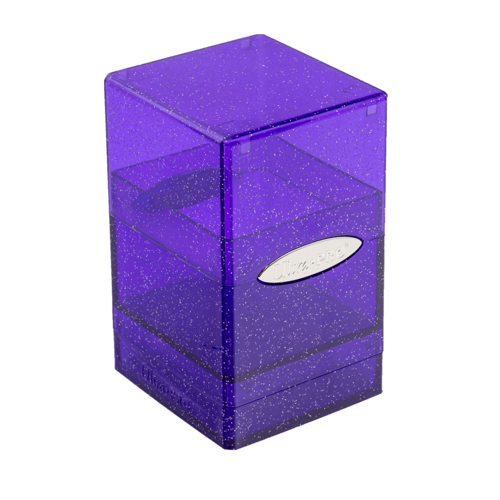 ULTRA PRO Deck Box Satin Tower Glitter - Purple