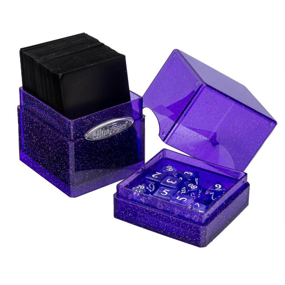 ULTRA PRO Deck Box Satin Tower Glitter - Purple