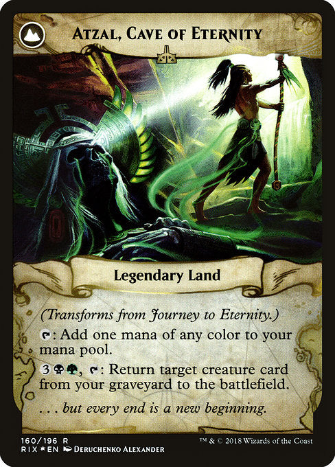 Journey to Eternity // Atzal, Cave of Eternity [Rivals of Ixalan Promos]
