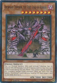 Archfiend Emperor, the First Lord of Horror [Structure Deck: Lair of Darkness] [SR06-EN007]