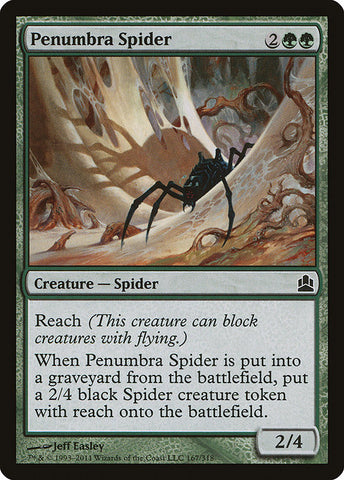 Penumbra Spider [Commander 2011]