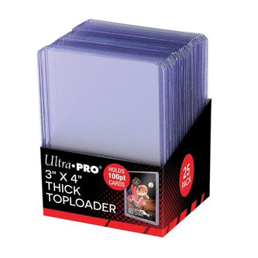 ULTRA PRO Top Loader - 3 x 4 100pt. Clear Regular